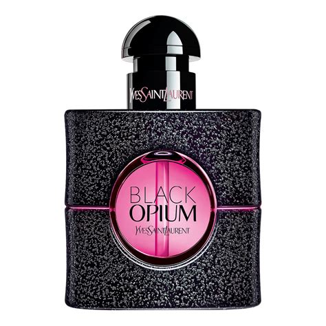 ysl black opium eau de parfum neon|ysl black optimum 50ml superdrug.